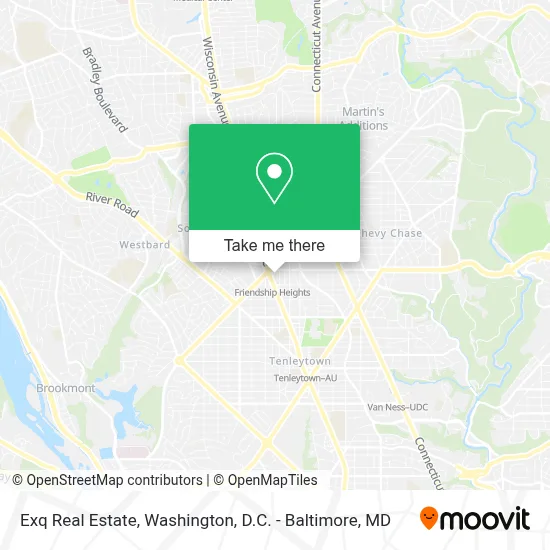 Exq Real Estate map
