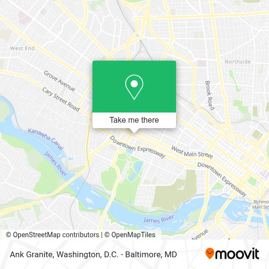 Ank Granite map