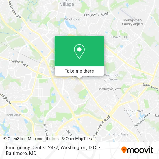 Emergency Dentist 24/7 map