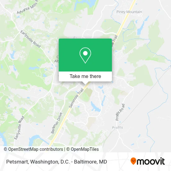 Petsmart map