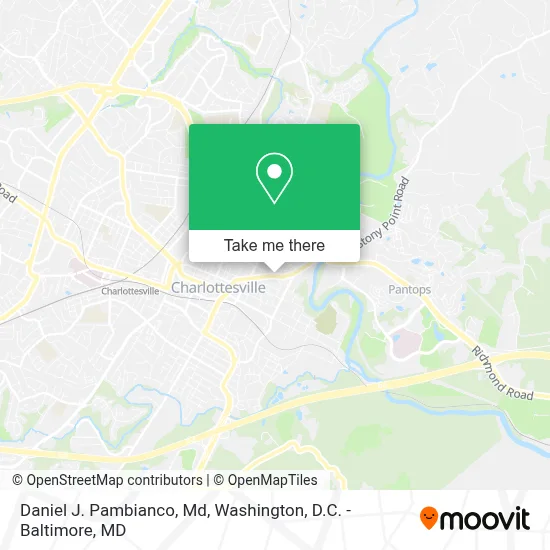 Daniel J. Pambianco, Md map
