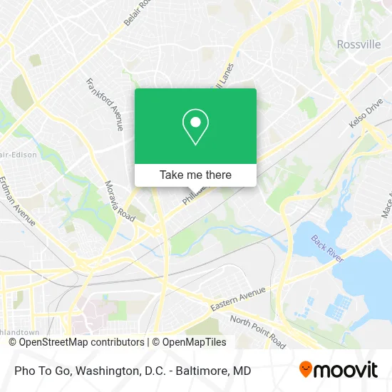 Pho To Go map