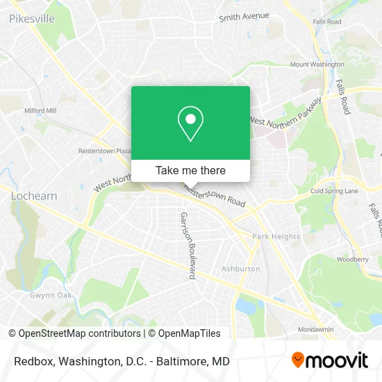Redbox map