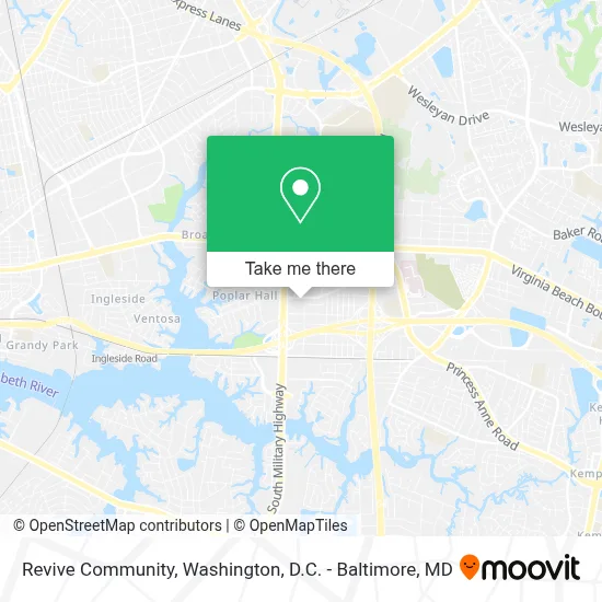 Revive Community map