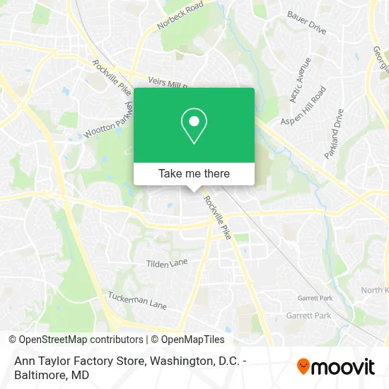 Ann Taylor Factory Store map