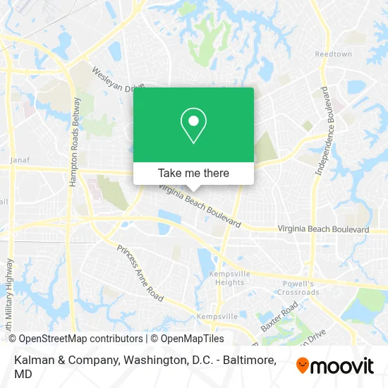 Kalman & Company map