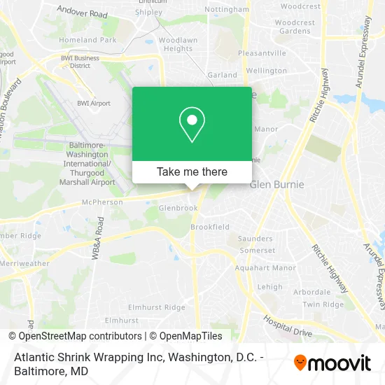 Atlantic Shrink Wrapping Inc map
