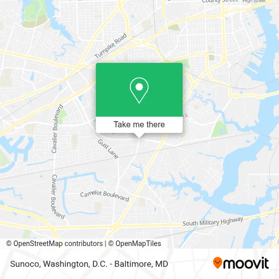 Sunoco map