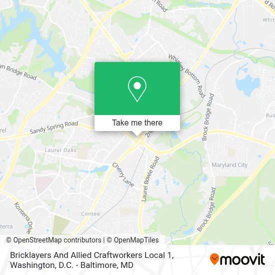 Bricklayers And Allied Craftworkers Local 1 map