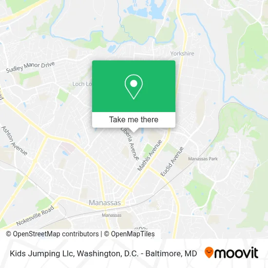 Kids Jumping Llc map