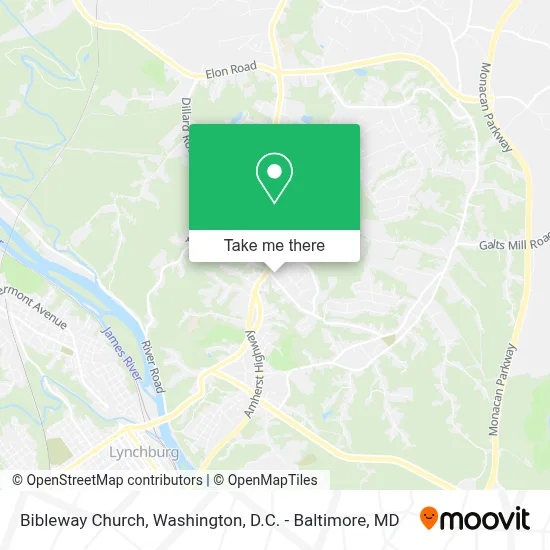 Bibleway Church map