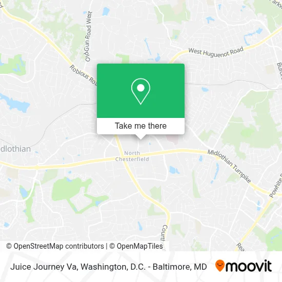 Juice Journey Va map