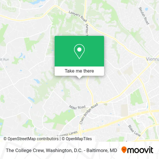 The College Crew map