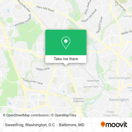 Sweetfrog map