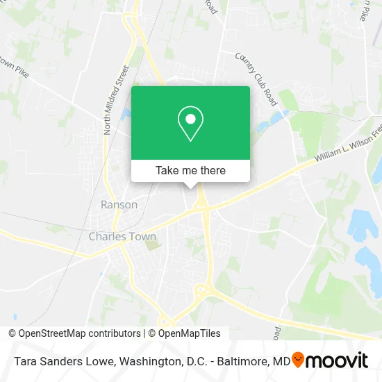 Tara Sanders Lowe map