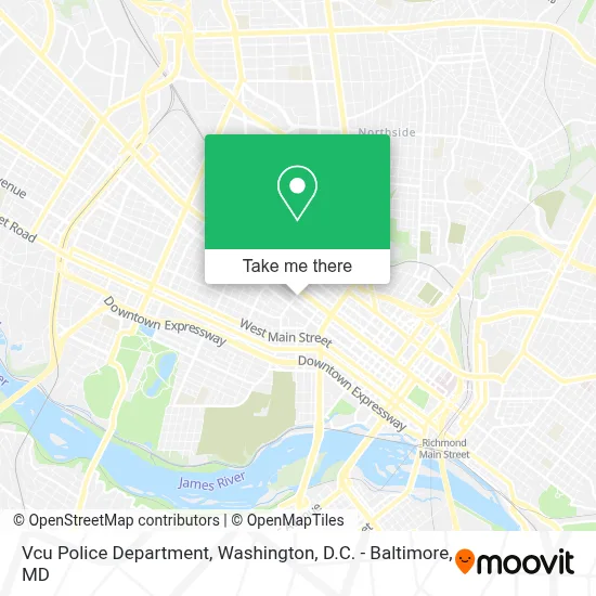 Vcu Police Department map