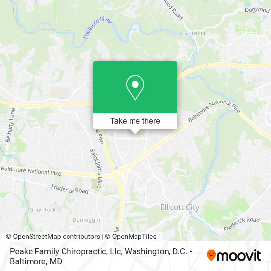 Peake Family Chiropractic, Llc map