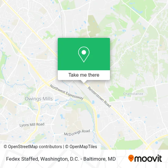 Fedex Staffed map