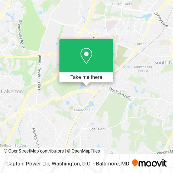 Captain Power Llc map