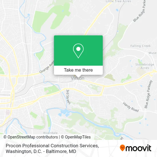 Procon Professional Construction Services map