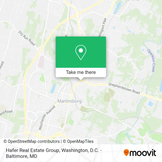 Hafer Real Estate Group map