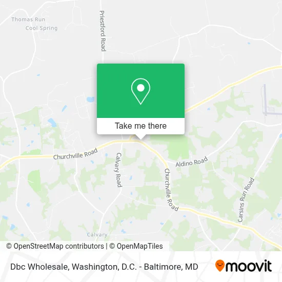 Dbc Wholesale map
