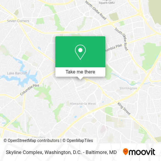 Skyline Complex map