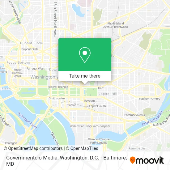 Governmentcio Media map