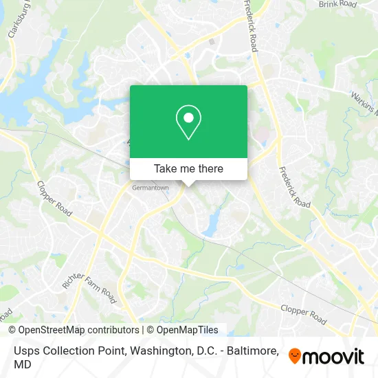 Usps Collection Point map
