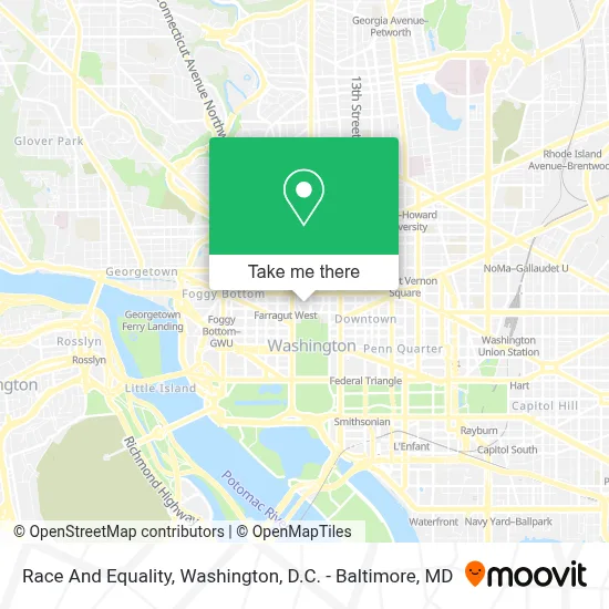 Race And Equality map