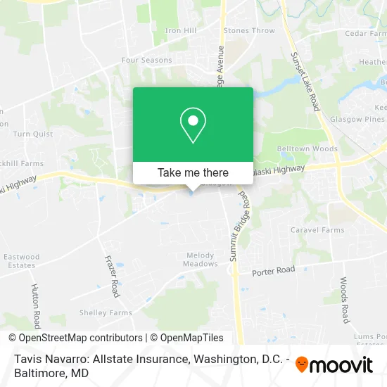 Tavis Navarro: Allstate Insurance map