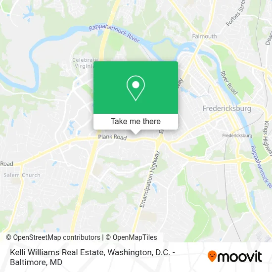 Kelli Williams Real Estate map