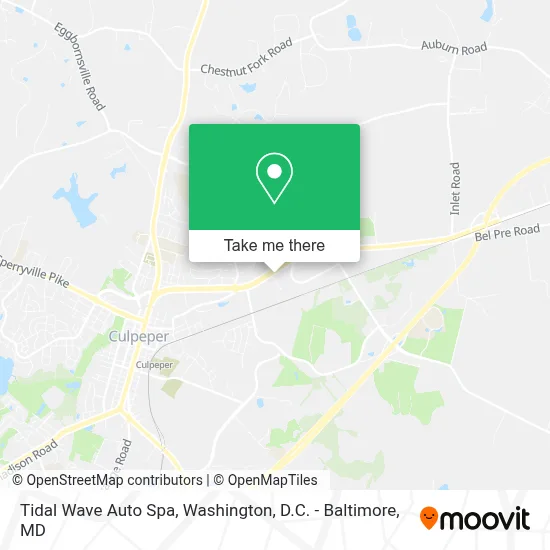 Tidal Wave Auto Spa map