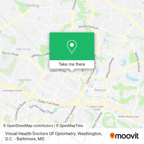 Visual Health Doctors Of Optometry map