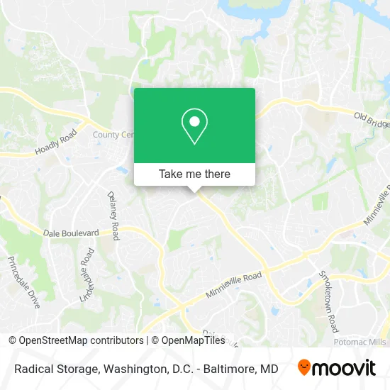 Radical Storage map