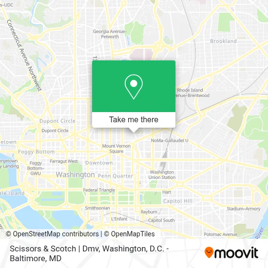 Scissors & Scotch | Dmv map