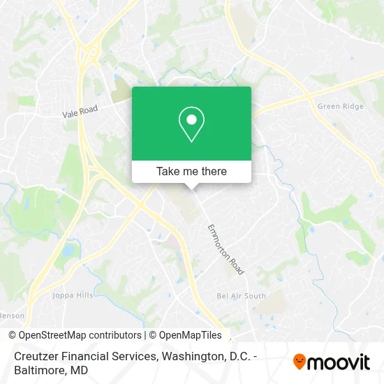 Creutzer Financial Services map