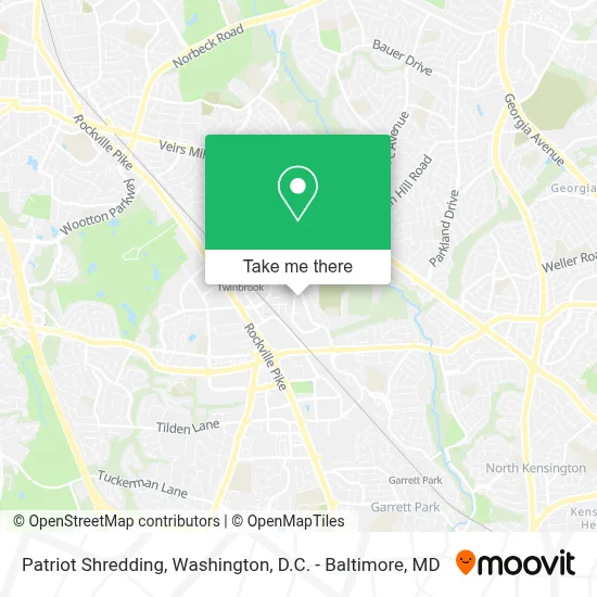 Patriot Shredding map