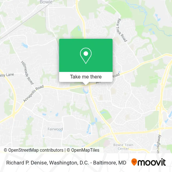 Richard P. Denise map