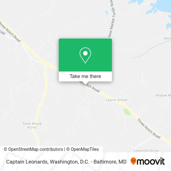 Captain Leonards map