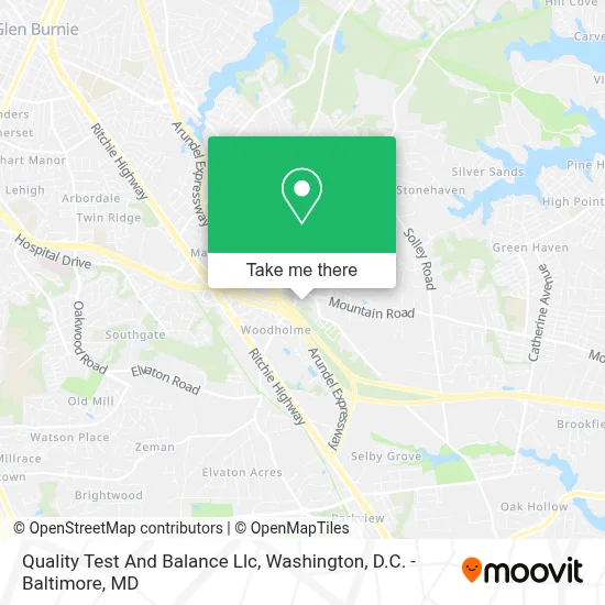 Quality Test And Balance Llc map
