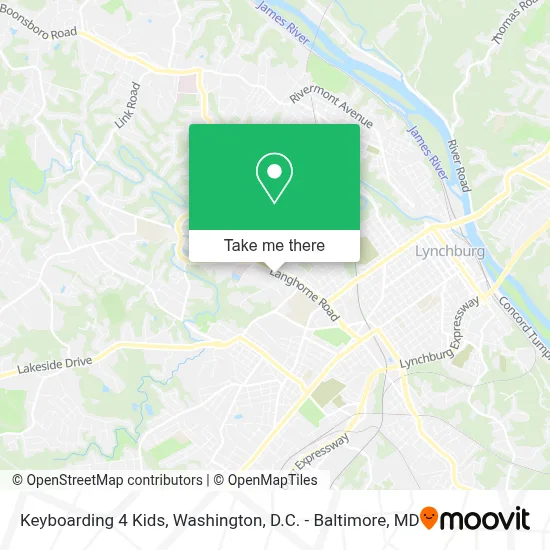 Keyboarding 4 Kids map