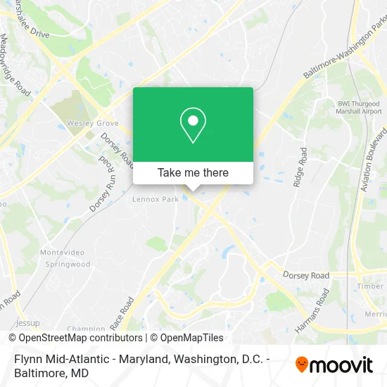 Flynn Mid-Atlantic - Maryland map