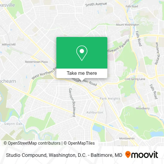 Studio Compound map