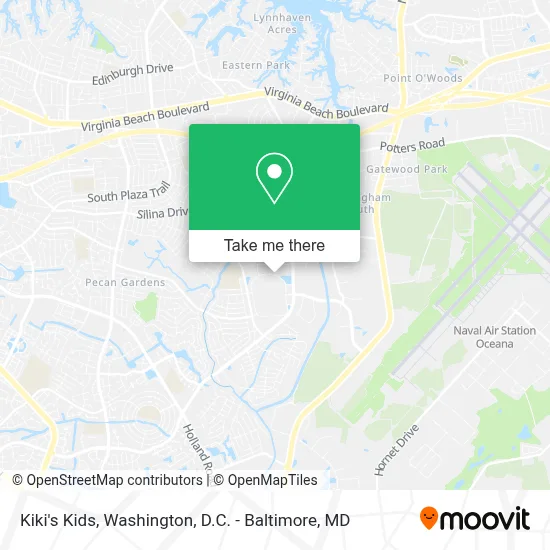 Kiki's Kids map