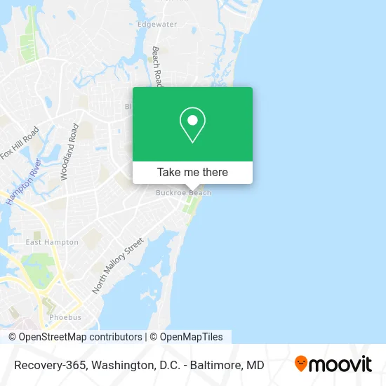 Recovery-365 map