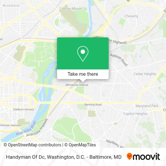 Handyman Of Dc map