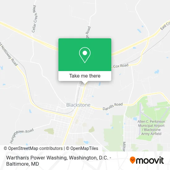 Warthan's Power Washing map