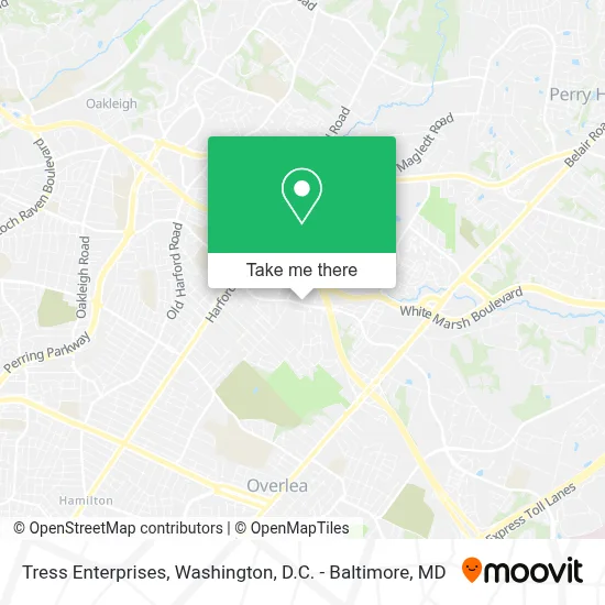 Tress Enterprises map