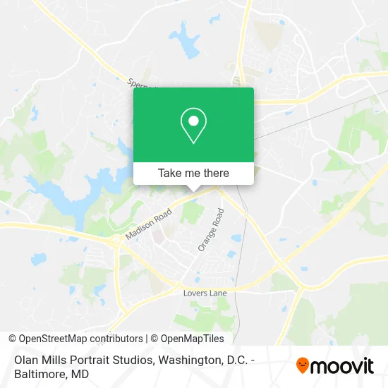 Olan Mills Portrait Studios map